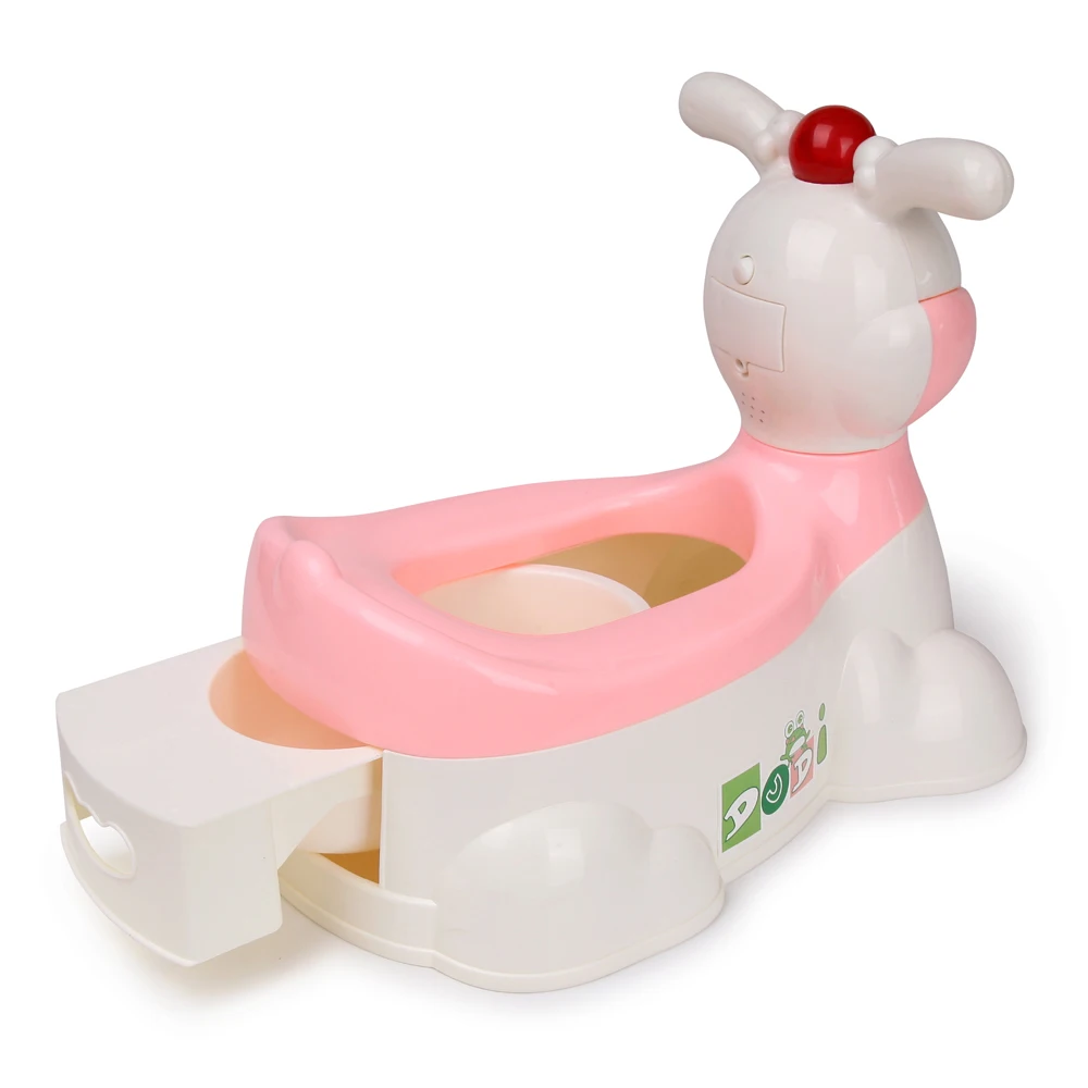 Новый детский горшок милый мультяшный Музыкальный Детский туалет для