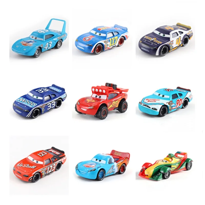 Disney Pixar машина 3 машинный гараж из 2 McQueen игрушки гоночный автомобиль 1:55 литого