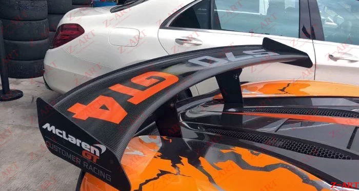 Z-ART GT 4 задний спойлер из углеродного волокна для Mclaren 540 570 S заднее крыло из углеродного волокна для Mclaren 540 570 GT 4 задний спойлер из углеродного волокна