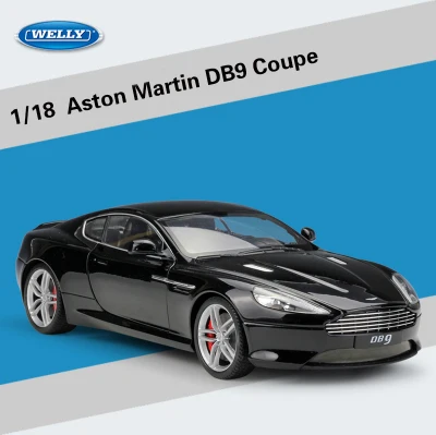 Весы Welly 1:18 для Aston Martin DB9 купе литьевая модель спортивные гоночные Автомобильные