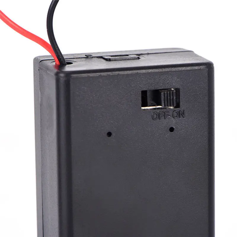 Проводной держатель батарейного отсека 9 В 1 слот| |