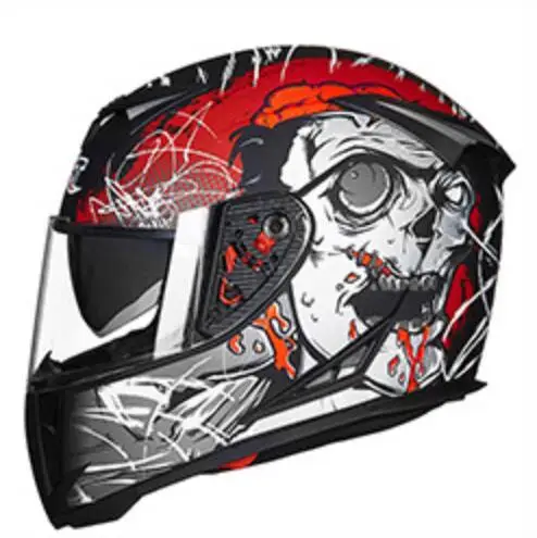 A15 GXT мотоциклетный шлем Casco Moto Double Viso Moto шлемы полное лицо для верховой езды мотокросс шлем Capacete Motociclista для мужчин - Цвет: A15