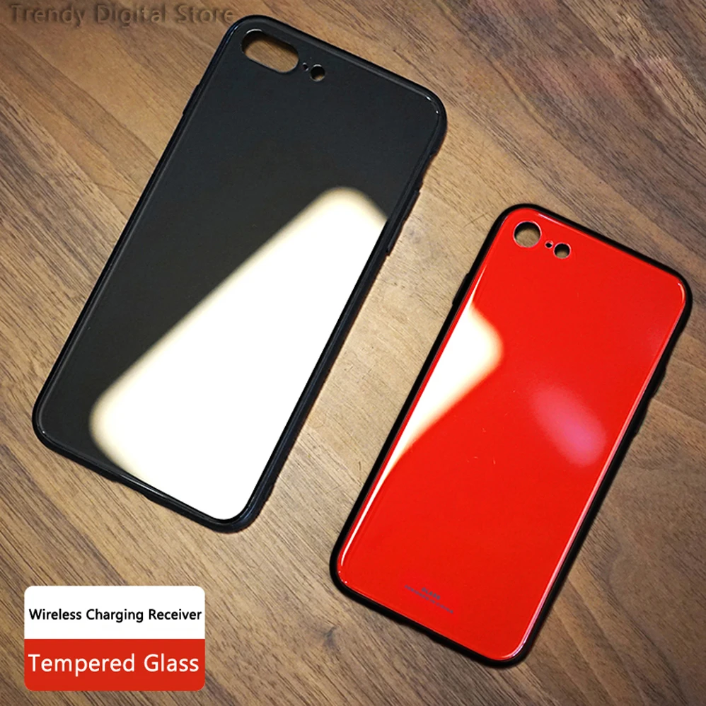 Чехол для приемника беспроводной зарядки QI IPhone 6 6Plus 6S Plus 7 7Plus|Зарядные устройства