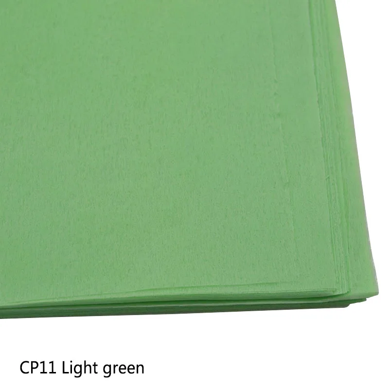 CP11light green 10 шт./лот, многоцветная бумага для упаковки цветов, подарочная упаковка, бумажный рулон, материал для упаковки вина - Цвет: CP11light green