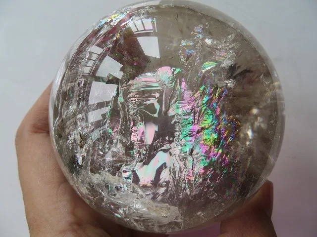 3.16&quot Natural Smoky Quartz Rainbows Ball Crystal Sphere Orb Healing 722g | Дом и сад