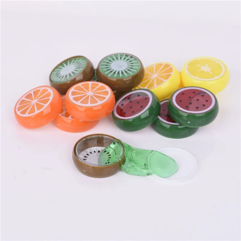 6 шт. цветной фруктовый слайм игрушка кристальная грязь пушистый магнитная