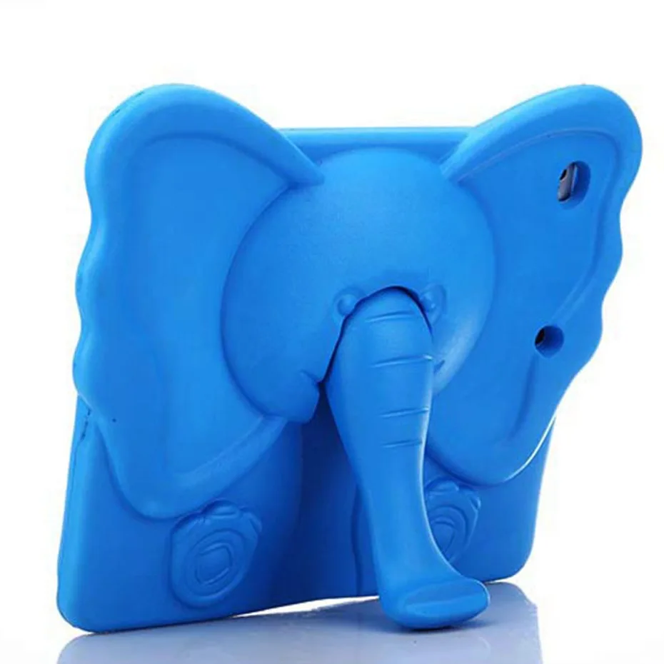 Синий Чехол для ipad air 2 дети мультфильм 3D защитный чехол для ipad air funda для ipad чехол Капа для ipad Pro 9,7 чехол - Цвет: Синий