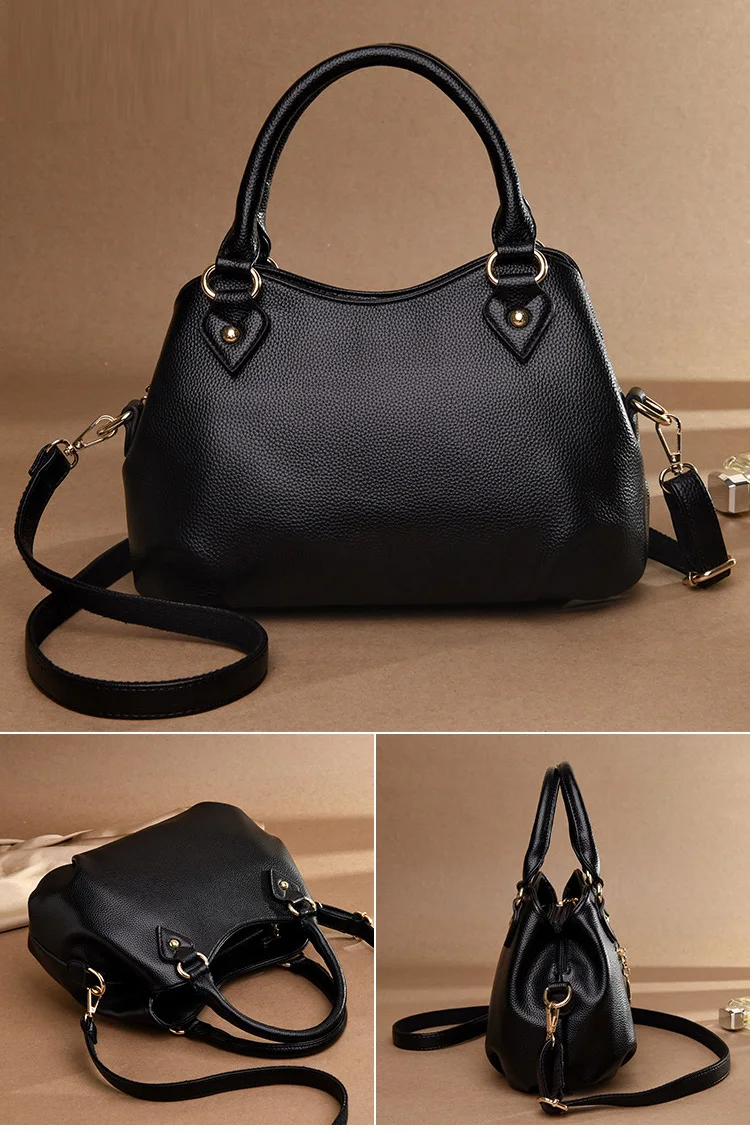 2019 women handbag female artificial PUleather top-handle tote bag ladies shoulder crossbody large messenger with rivets | Багаж и сумки