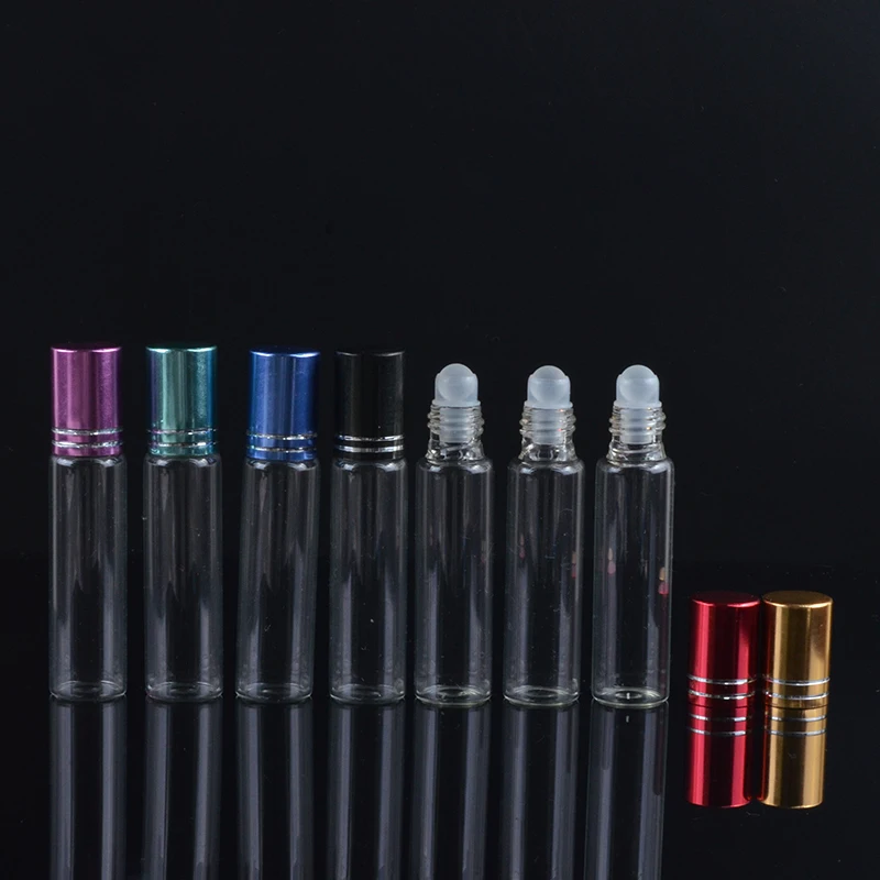 MUB 100 шт./лот 10 мл портативный многоразовый стеклянный флакон для духов бутылочка