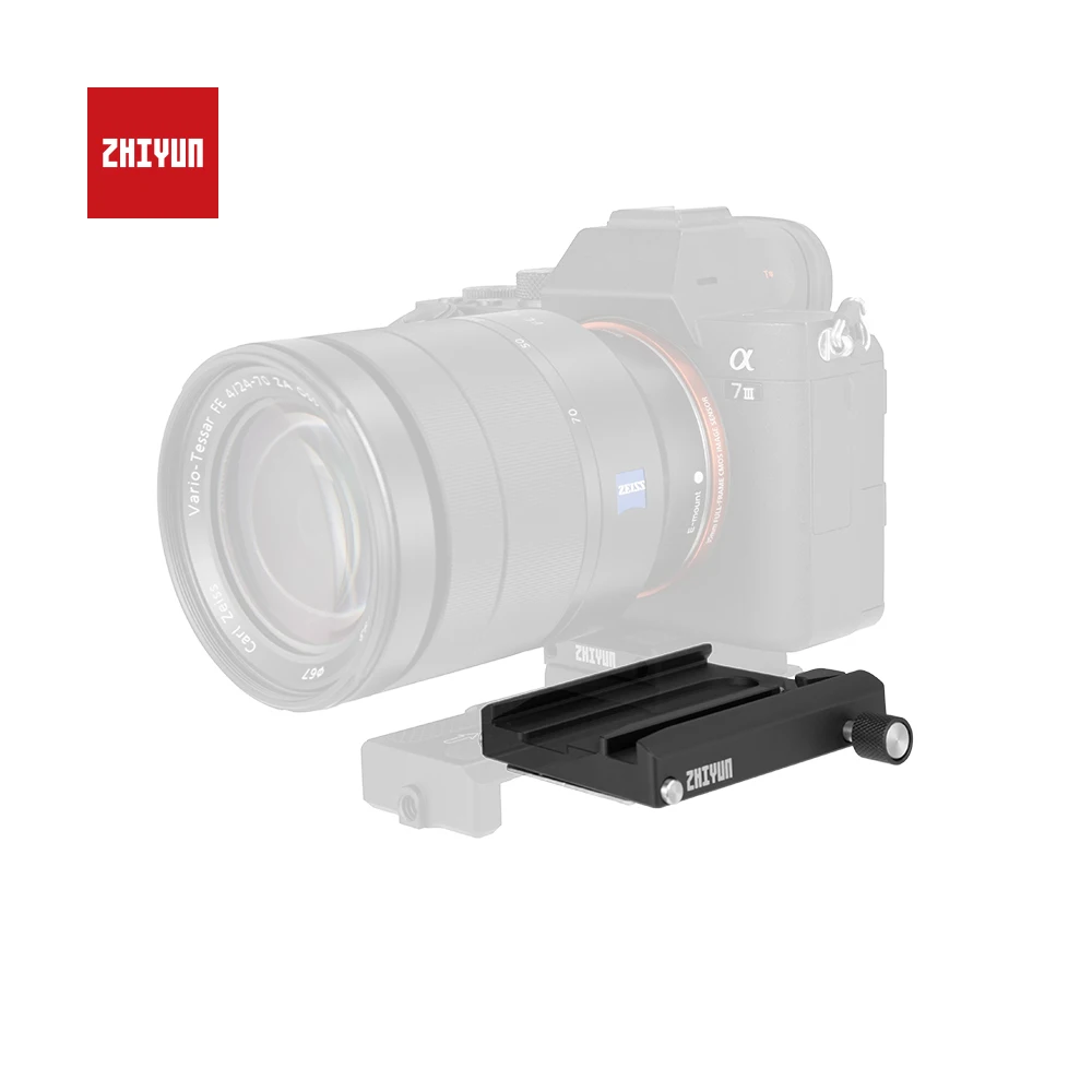 ZHIYUN БЫСТРОРАЗЪЕМНАЯ Базовая пластина для крана weeball S 3 DJI Ronin FEIYU AK2000 AK4000 MOZA Air 2 DSLR