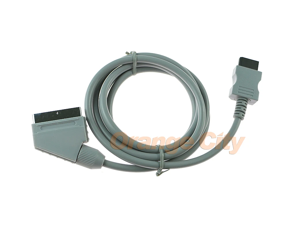 ChengChengDianWan 1 5 м 6 футов ПВХ RGB Scart видео 720p/1080i HD HDTV система AV кабель для Wii Video Game PAL