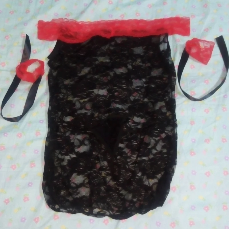 Новинка, модное женское сексуальное белье Babydoll, сексуальное эротическое кружевное нижнее белье, одежда для сна, сорочка, стринги, сексуальные костюмы Lenceria