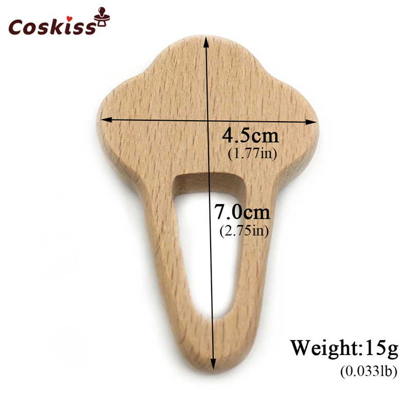 Деревянная подвеска для мороженого из бука | Мать и ребенок