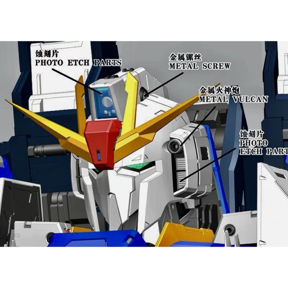 YiHui YH модель 1/35 MSZ-006 MSZ006 Zeta Gundam бюст модель комплект фигурку