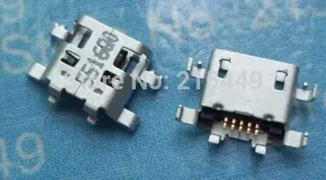 100 шт 200 Микро зарядный порт USB разъем для LENOVO A5500 A8 50 A5500H 8 &quotпланшет|micro usb charging