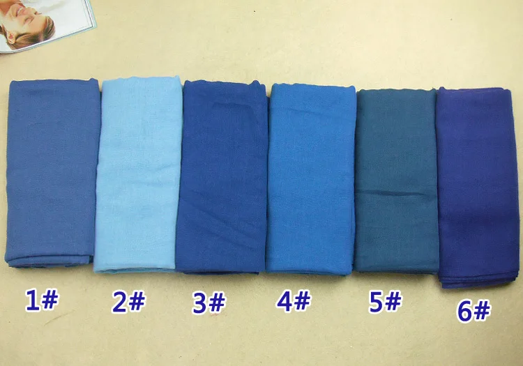 Шали Женские однотонные длинные из вискозы 10 шт./лот|shawl long|plain shawlsmuslim scarf |