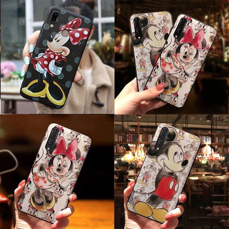 3D с тиснением и изображением Coque ТПУ чехол для huawei Honor 8X 7A Pro P smart Nova 2i 3E 3 3i P30 P20 P8 P9 P10 Коврики 10 20 Pro Lite мини Чехол