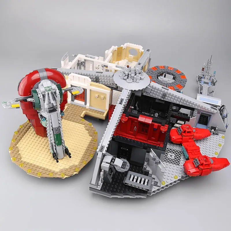 DHL 05151 Star Plan Wars серии Legoingly 75922 с изображением облаков над городом Набор