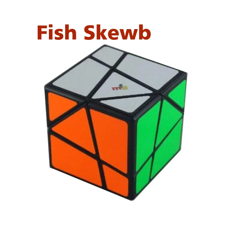 MF8 Fish Skew Cube Черный/основной кубик-головоломка идея подарка для X'mas день рождения