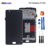 for oneplus 3 three a3000 a3003 lcd display touch screen digitizer phone partsfor oneplus 3t a3010 screen lcd display with frame