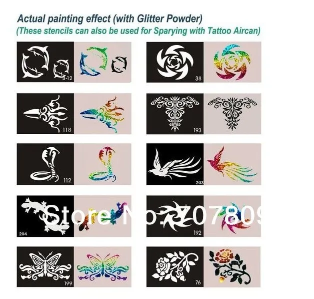 3 шт. временная татуировка клей гелевая живопись конденсаторный липуид 30 мл