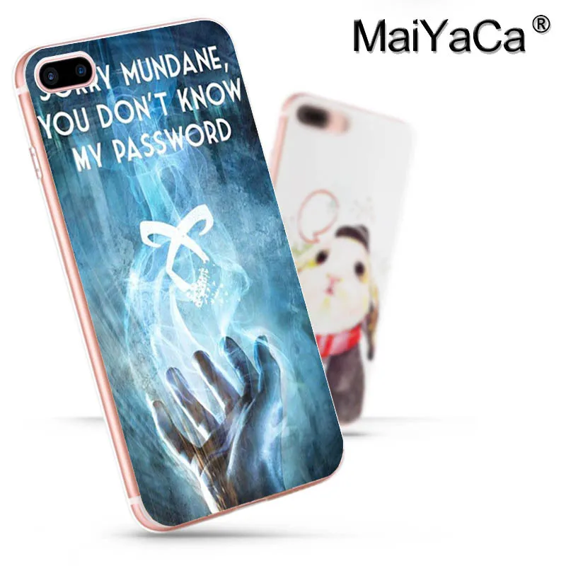 MaiYaCa shadowhunters Высокое качество классические аксессуары для телефона чехол iPhone 8 7 6