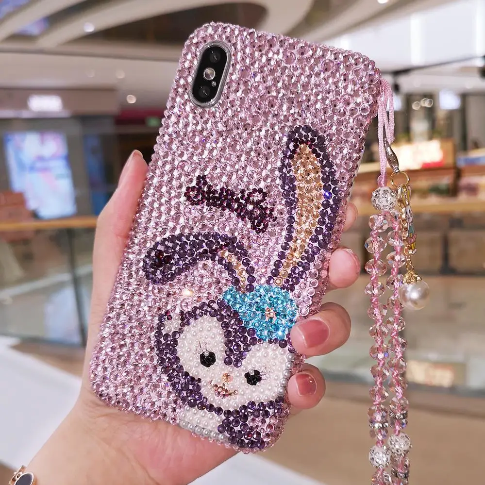 Роскошный чехол для iPhone XS max XR X shellieway милый с бриллиантами 8 8plus 7 7plus 6 6S 6splus +