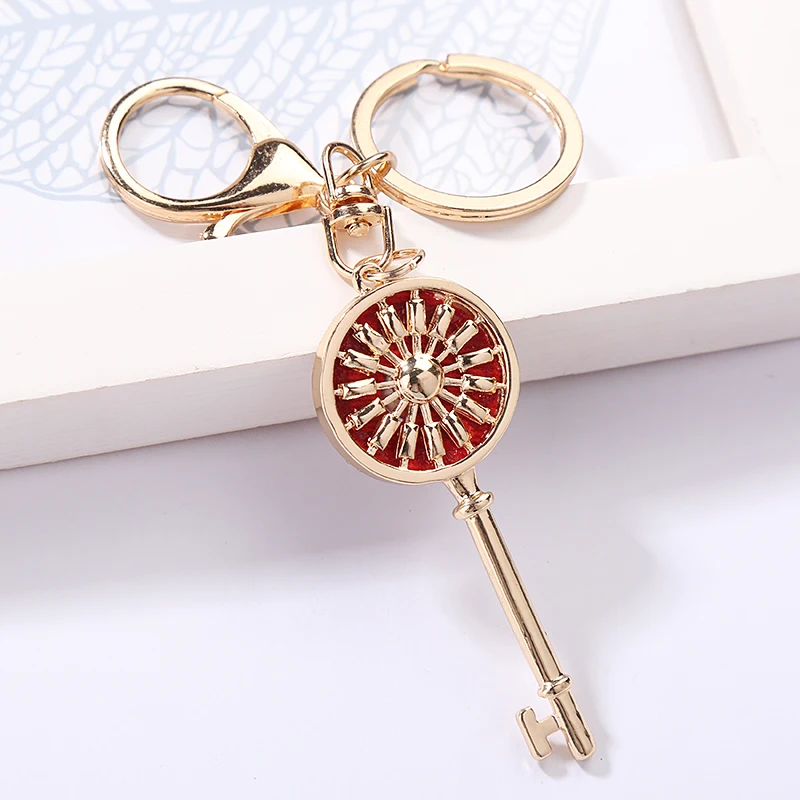 XDPQQ jewelry key chain new alloy polished bag pendant gift female color cloth satellite stone novelty | Украшения и аксессуары