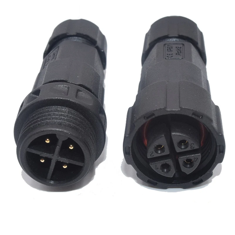 M16 AC DC 15A 3 7 5 мм IP68 водонепроницаемый разъем 3/4/5/6/7/8 Pin Male Female промышленные