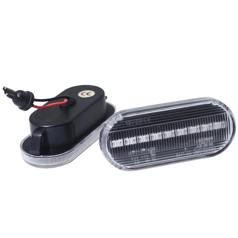 2x Янтарный светодиодный габаритный указатель поворота для Seat Ibiza Leon Skoda Octavia Ford c-max Focus VW Passat Golf Polo