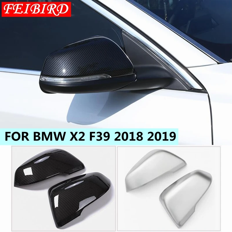 Аксессуары из АБС-пластика для BMW X2 F39 2018 2019 украшение внешней двери Зеркала