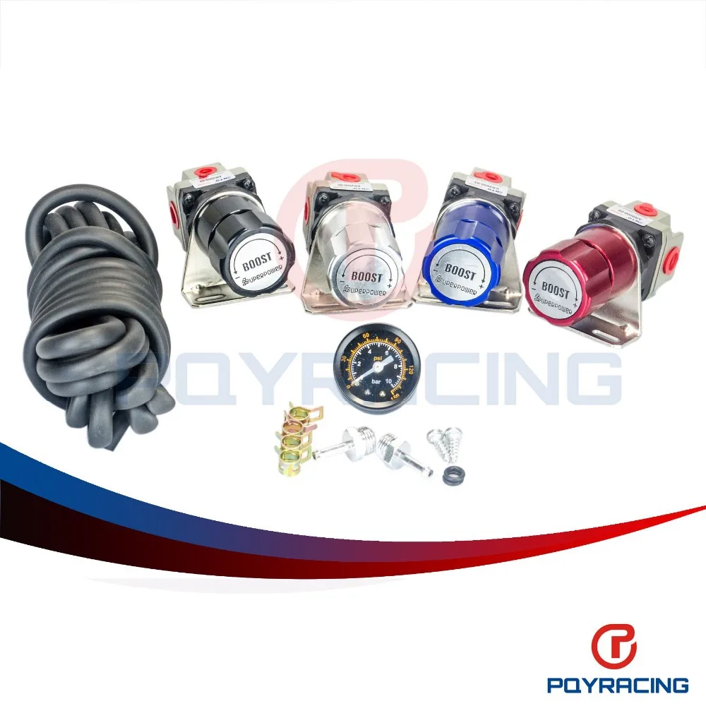 Pqy Racing T2 Универсальный Регулируемый ручной Калибр turbo boost контроллер 1-150 фунтов/кв.
