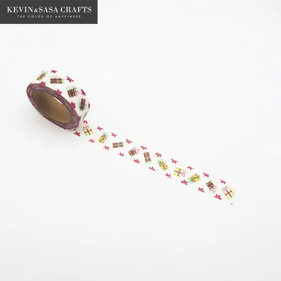 Декоративный Рождественский скотч подарок канцелярские принадлежности сделай