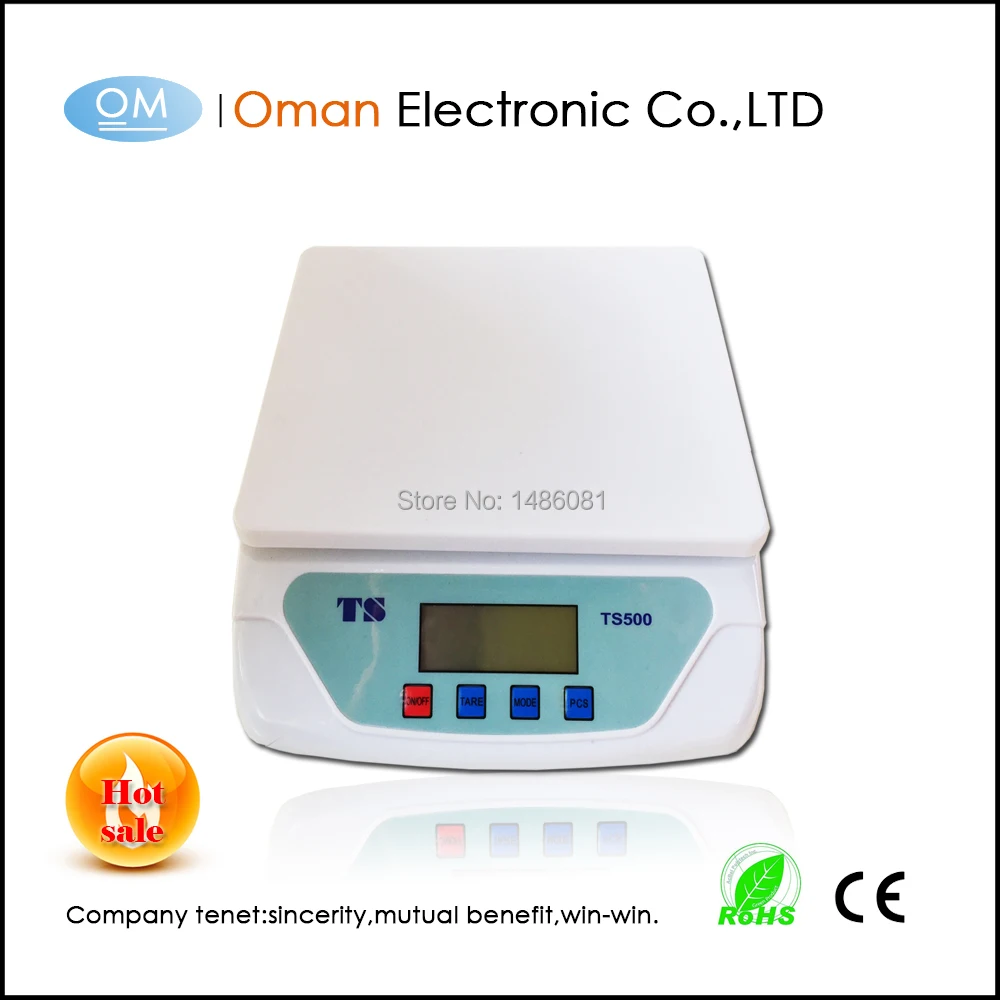 

Oman-T500 30kg/1g Digital Postal Cooking Food Diet Grams Kitchen Scale kitchen food scale