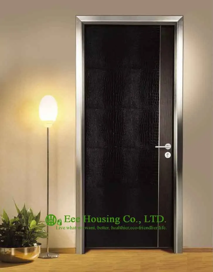 

Aluminum Modern Door For Restaurant Use,Customized Ecological Interior Door For Sale