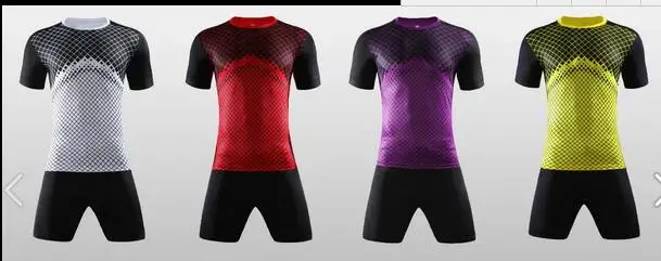 2018 мужские футбольные наборы с принтом и длинным рукавом Джерси спортивный