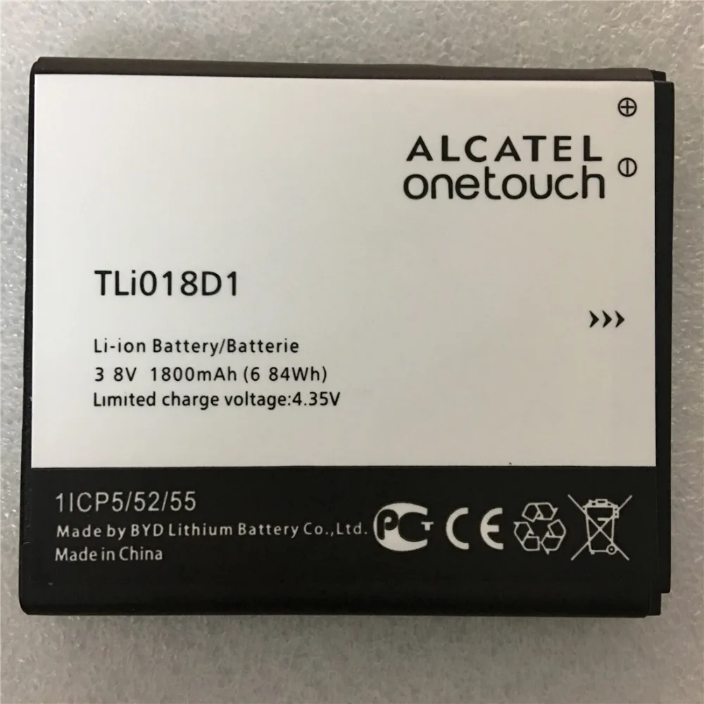 3 8 V 1800mAh TLi018D1 для Alcatel OneTouch pop 3(5) 5051A батареи|Аккумуляторы мобильных телефонов| |