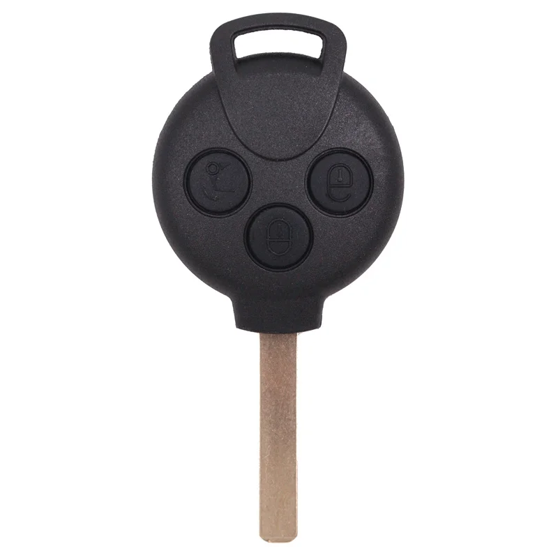 KEYECU Uncut чехол для дистанционного ключа Fob 3 кнопки/4 кнопки SMART Fortwo 450 Forfour 451 Roadstar 2008