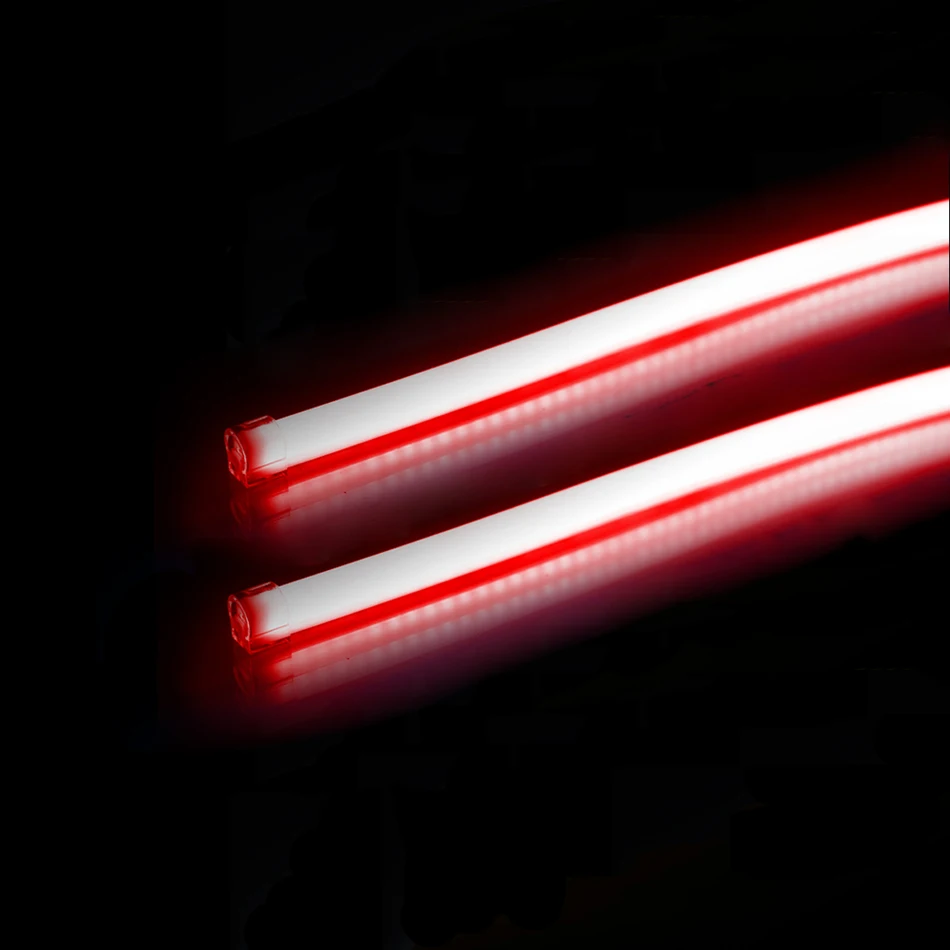 LEADTOPS 2 шт. 45 см Универсальный гибкий DRL Двойной Цветной Автомобильный
