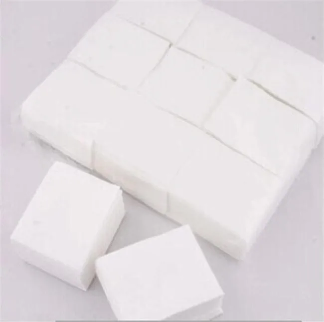 

900pcs Manicure Polish Remover Clean Wipes Cotton Lint Pads Paper Nail Art Tips Fast Shipping