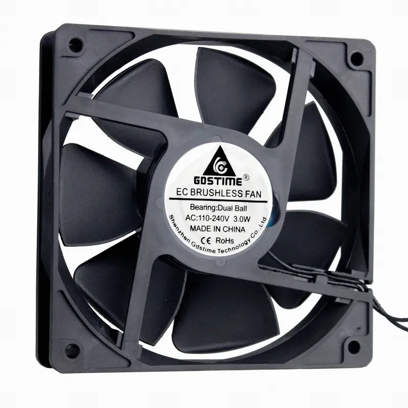 

EC fan 110v-220v 12025 ball 12cm cm centimeters axial fan