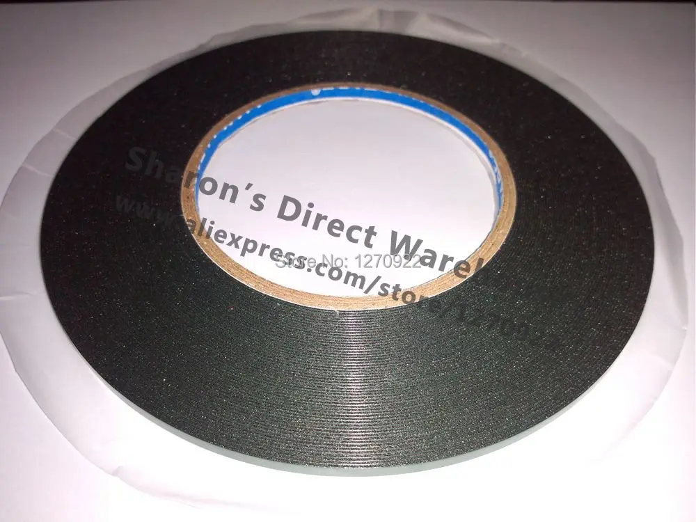 

(Бесплатная Доставка почтой Гонконга!) (толщина 0,5 мм) 3 мм, двусторонняя липкая губчатая лента, прокладка для сенсорного экрана телефона, печатной платы, ЖК-дисплея, защита от пыли