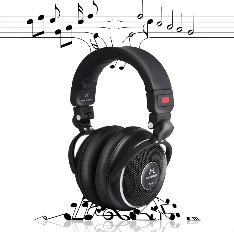 Прослушивание волшебного звука звучание SoundMAGIC супер Hi Fi система