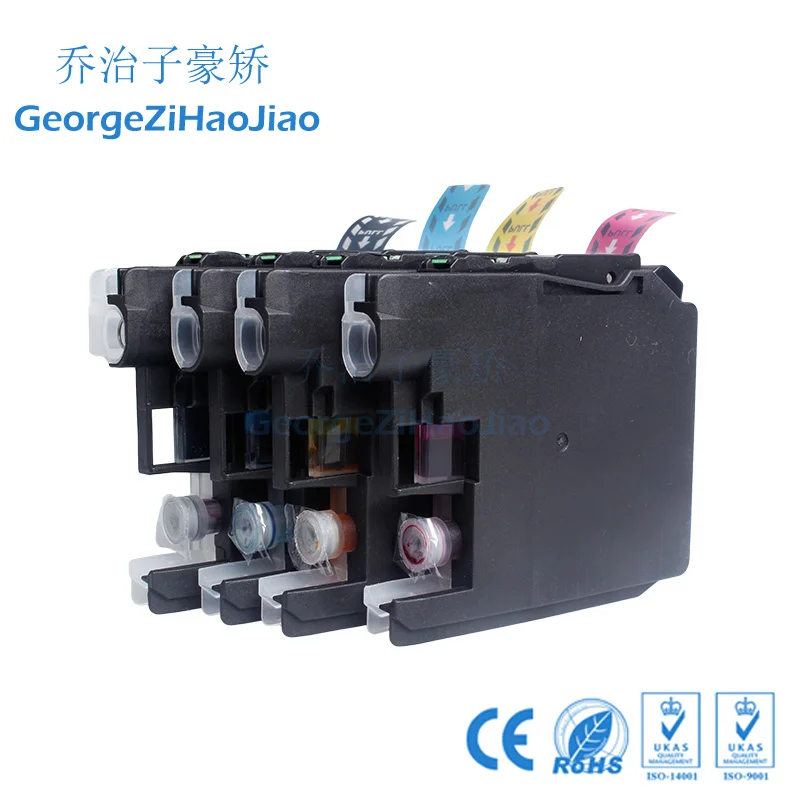 4 шт. LC223 чернильный картридж совместимый для Brother J562DW J480DW J680DW J880DW 4120DW J4420DW J4620 J4625DW