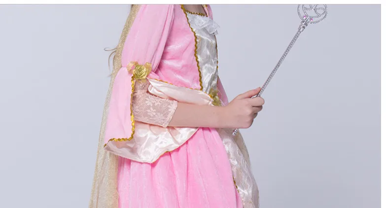 New arrival Christmas red princess dress Elsa/anna sleeping beauty winter/autumn girls CXCC-0098 | Детская одежда и обувь