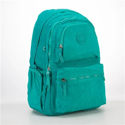 grass green TEGAOTE женский рюкзак для девочек-подростков Mochila Feminina, школьная сумка, рюкзак из нейлона, водонепроницаемый повседневный рюкзак для ноутбука, женский рюкзак - Цвет: grass green