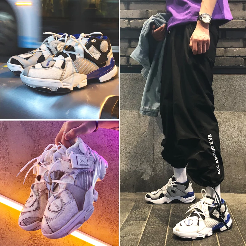 Мужские ботинки Super Fire Корейская версия стиль ретро Харадзюку |