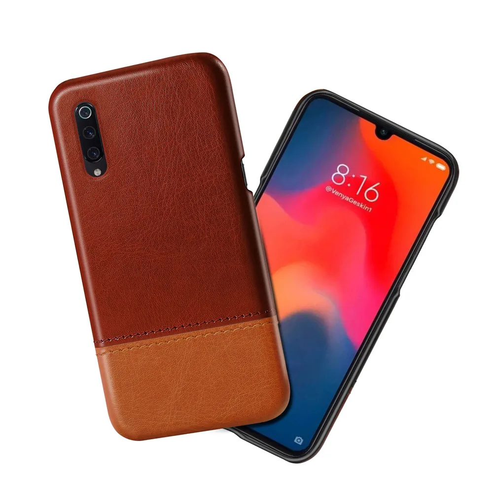Роскошный деловой чехол для Xiaomi Mi 9 8 se 5X 6X A1 A2 GO Play PU кожа + PC Чехлы Redmi 7 6 5 5A 4X S2 K20 Note