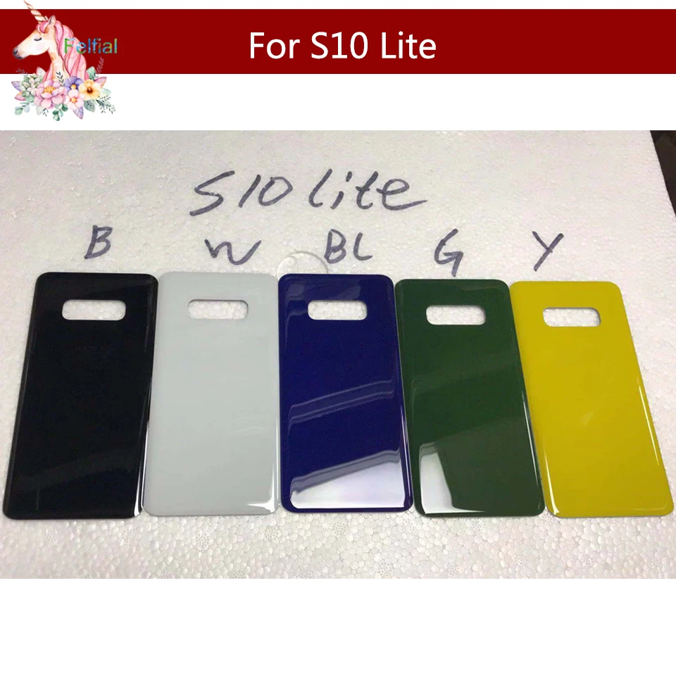 Крышка батарейного отсека для SAMSUNG S10/S10 + S10 Plus/S10 lite S10lite|Корпусы и рамки мобильных