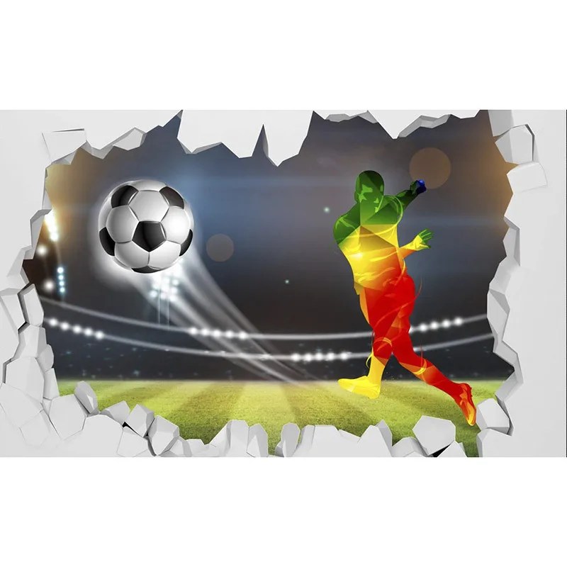 3D пользовательские DIY обои для стен самоклеющиеся Нетканые водонепроницаемые